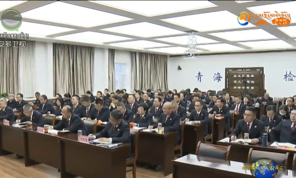 ཏང་གི་སྐབས་ཉི་ཤུ་པའི་ཀྲུང་ཨུ་ཚང་འཛོམས་གྲོས་ཚོགས་ཐེངས་བཞི་པའི་དགོངས་དོན་སློབ་སྦྱོང་ལག་ལེན་བྱེད།